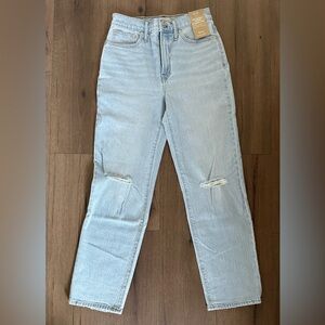 Jeans size 26 madewell. The perfect vintage straight jean